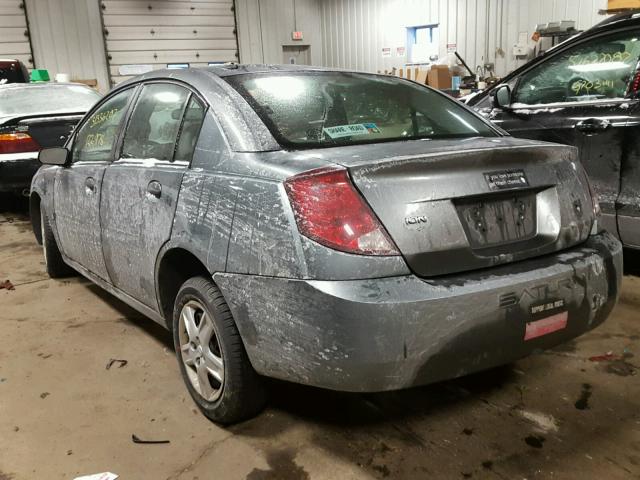 1G8AJ55F57Z168017 - 2007 SATURN ION LEVEL GRAY photo 3