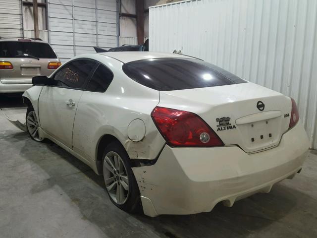 1N4AL2EP5CC262909 - 2012 NISSAN ALTIMA S WHITE photo 3