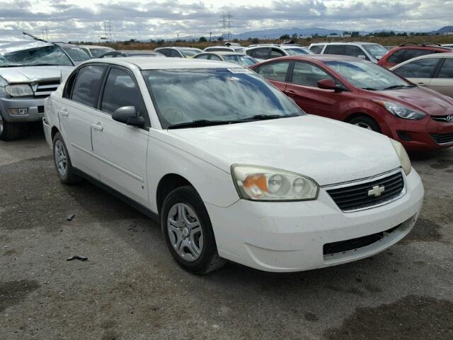 1G1ZS58F07F238776 - 2007 CHEVROLET MALIBU LS WHITE photo 1