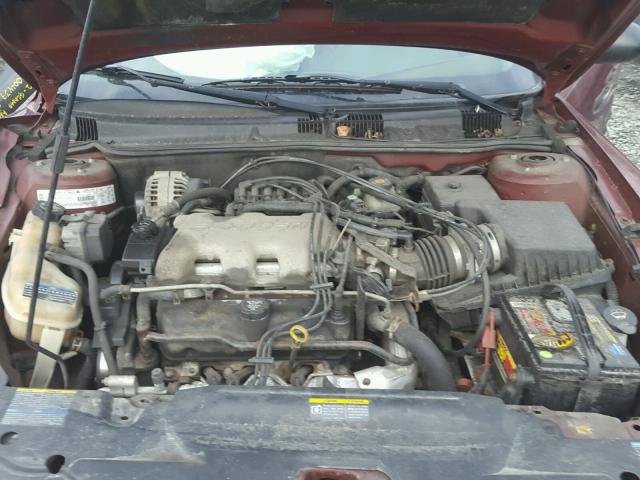 1G2NG52E83C160285 - 2003 PONTIAC GRAND AM S 栗色 照片 7