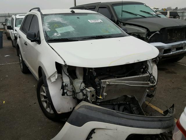 2FMDK3GC3DBC74127 - 2013 FORD EDGE SE WHITE photo 1