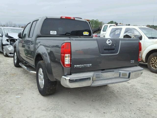 1N6AD07U29C410048 - 2009 NISSAN FRONTIER C GRAY photo 3