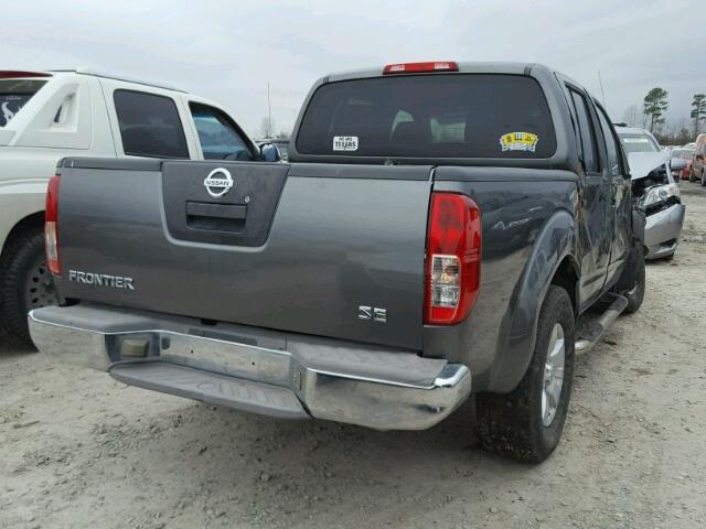 1N6AD07U29C410048 - 2009 NISSAN FRONTIER C GRAY photo 4