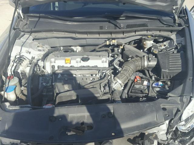 JHMCP26438C056344 - 2008 HONDA ACCORD LXP SILVER photo 7