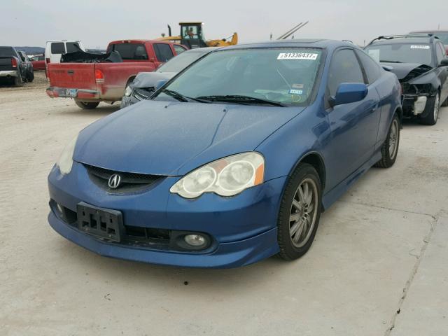 JH4DC53033C006460 - 2003 ACURA RSX TYPE-S BLUE photo 2