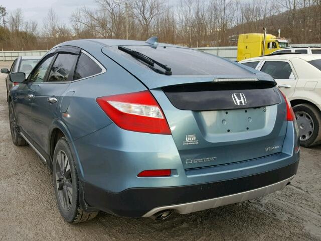 5J6TF2H55DL005961 - 2013 HONDA CROSSTOUR BLUE photo 3