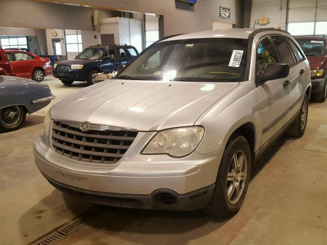 2A8GM48L27R128483 - 2007 CHRYSLER PACIFICA SILVER photo 2