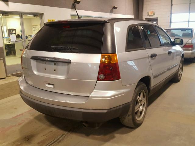 2A8GM48L27R128483 - 2007 CHRYSLER PACIFICA SILVER photo 4