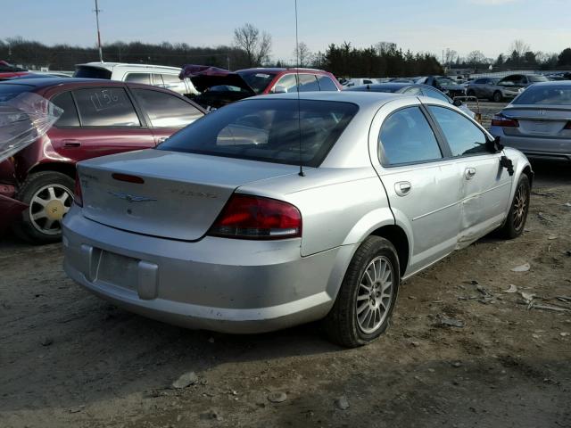 1C3EL56R95N583067 - 2005 CHRYSLER SEBRING TO SILVER photo 4