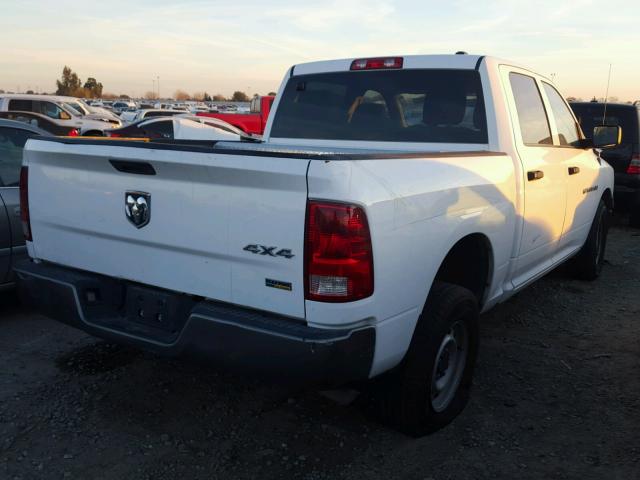 1D7RV1CP9BS680288 - 2011 DODGE RAM 1500 WHITE photo 4