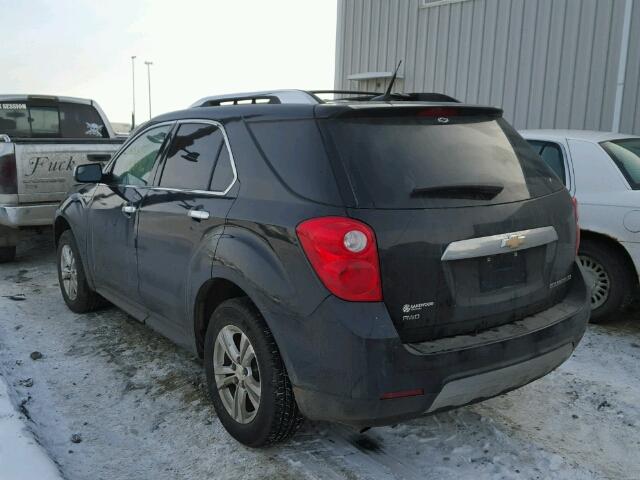 2GNFLGEK0C6313301 - 2012 CHEVROLET EQUINOX LT BLACK photo 3