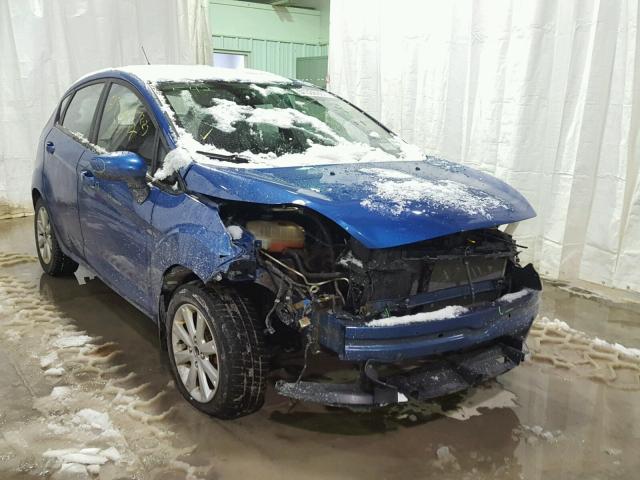 3FADP4EJ6BM108649 - 2011 FORD FIESTA SE BLUE photo 1