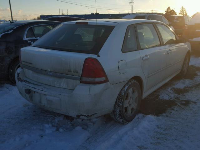 1G1ZU64894F217721 - 2004 CHEVROLET MALIBU MAX WHITE photo 4