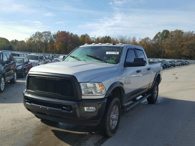 3C6UR5DL0GG298393 - 2016 RAM 2500 SLT SILVER photo 2