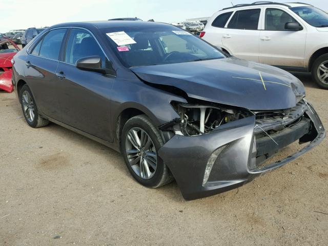 4T1BF1FK9GU219169 - 2016 TOYOTA CAMRY LE CHARCOAL photo 1