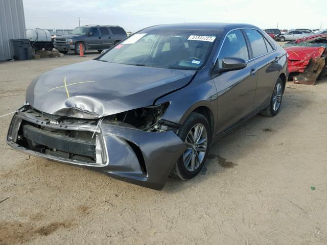 4T1BF1FK9GU219169 - 2016 TOYOTA CAMRY LE გრაფიტი ფოტო 2