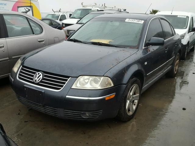 WVWRH63B14P049298 - 2004 VOLKSWAGEN PASSAT GLX GRAY photo 2