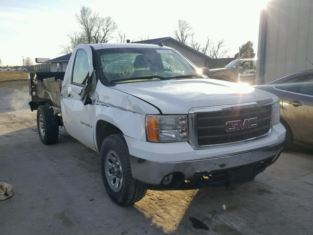 1GTEK14C38Z145258 - 2008 GMC SIERRA K15 WHITE photo 1