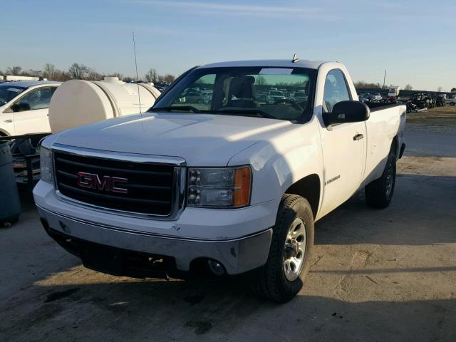 1GTEK14C38Z145258 - 2008 GMC SIERRA K15 WHITE photo 2