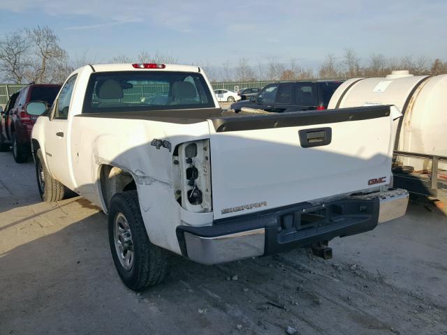 1GTEK14C38Z145258 - 2008 GMC SIERRA K15 WHITE photo 3