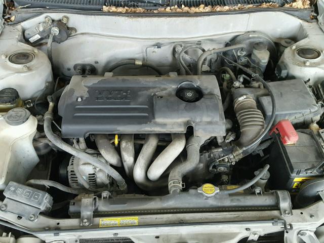 1NXBR12E51Z526837 - 2001 TOYOTA COROLLA CE SILVER photo 7