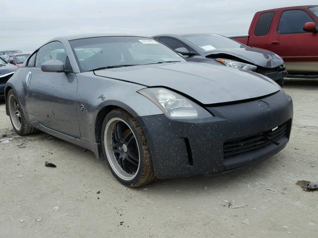 JN1AZ34E73T006708 - 2003 NISSAN 350Z COUPE GRAY photo 1