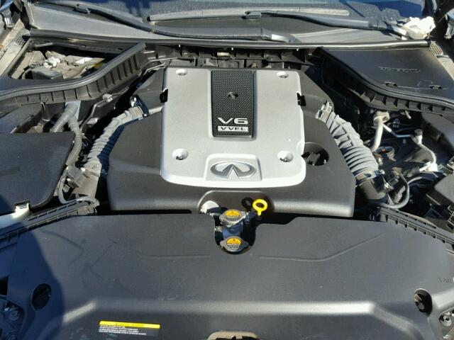 JN1BV7AP6EM670766 - 2014 INFINITI Q50 BASE Negro foto 7