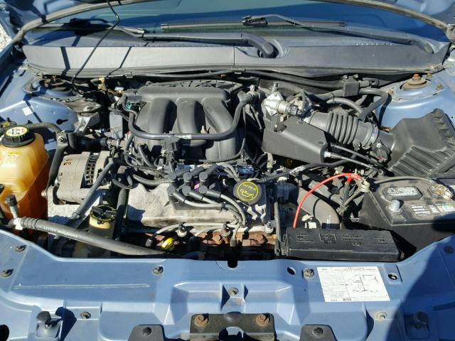 1FAFP53235A133245 - 2005 FORD TAURUS SE BLUE photo 7