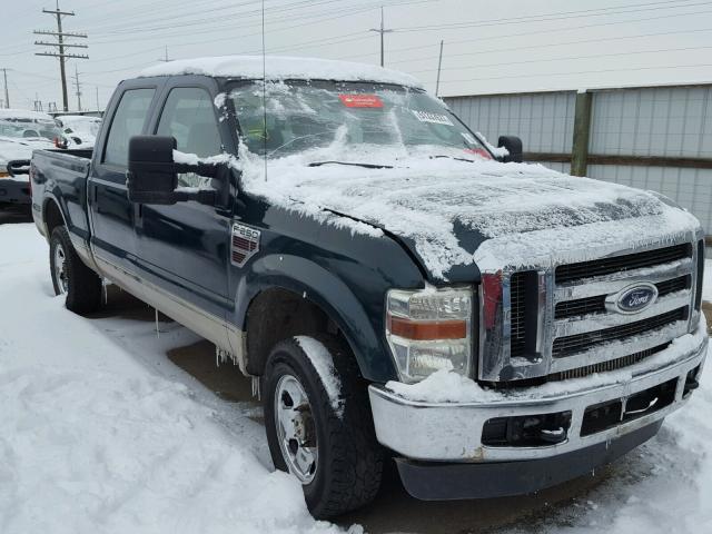 1FTSW21R08EC07048 - 2008 FORD F250 SUPER GREEN photo 1