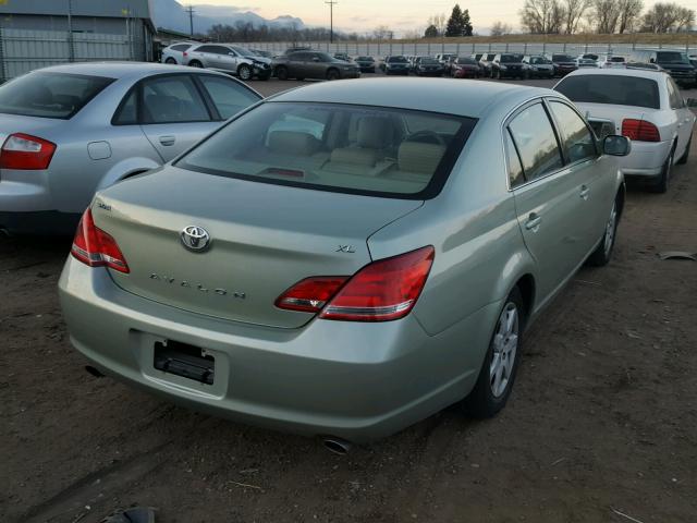 4T1BK36B46U062463 - 2006 TOYOTA AVALON XL GREEN photo 4