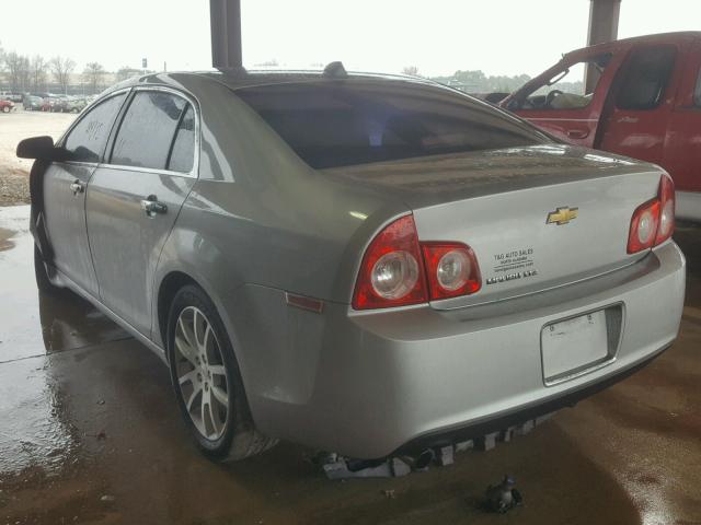1G1ZE5EU9CF102358 - 2012 CHEVROLET MALIBU LTZ 银色 照片 3