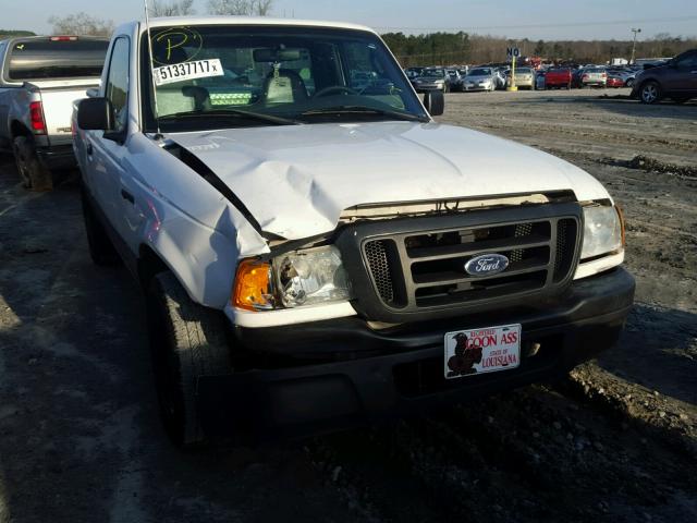 1FTYR10D24PA08065 - 2004 FORD RANGER WHITE photo 1