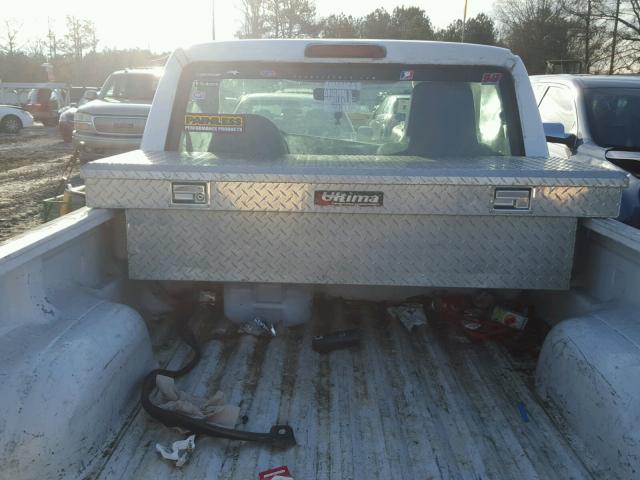 1FTYR10D24PA08065 - 2004 FORD RANGER WHITE photo 6