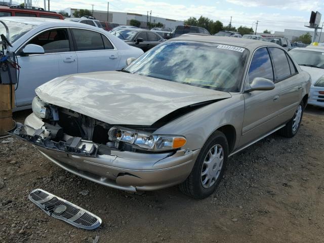 2G4WS52J521112321 - 2002 BUICK CENTURY CU GOLD photo 2