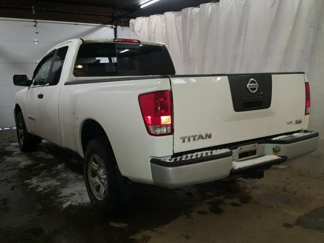 1N6BA06B85N527001 - 2005 NISSAN TITAN XE WHITE photo 3