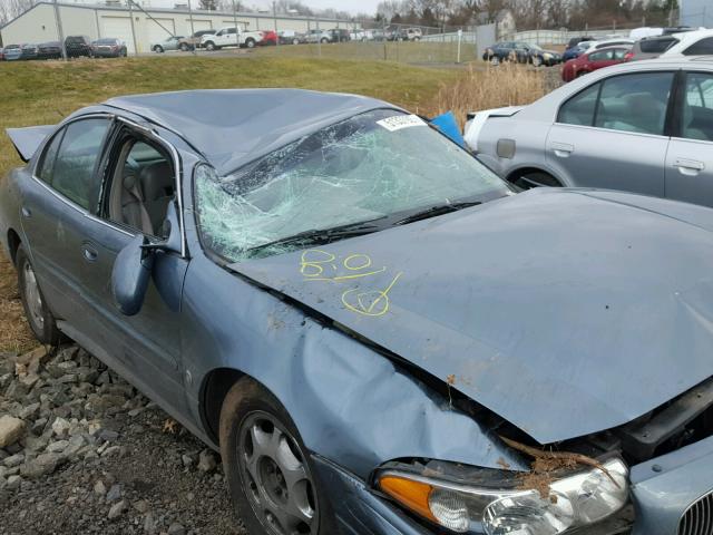 1G4HR54K12U235970 - 2002 BUICK LESABRE LI BLUE photo 9