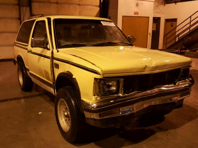 1G8CT18B5F0103269 - 1985 CHEVROLET BLAZER S10 WHITE photo 1