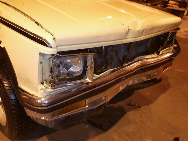 1G8CT18B5F0103269 - 1985 CHEVROLET BLAZER S10 WHITE photo 9