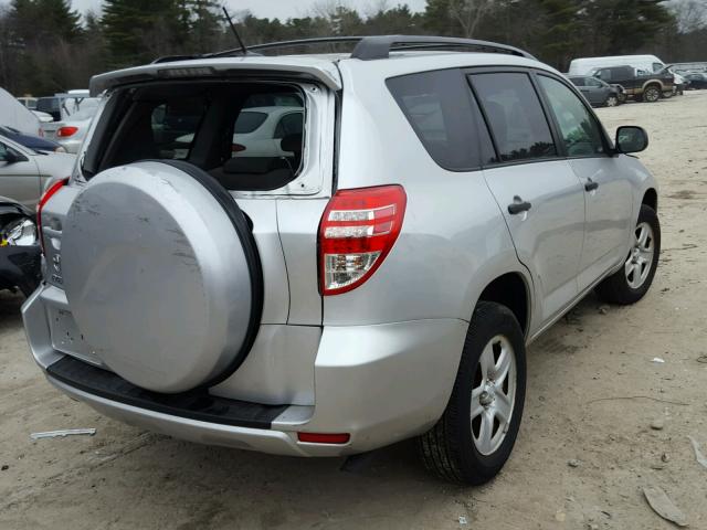 2T3BF4DV9BW120432 - 2011 TOYOTA RAV4 SILVER photo 4