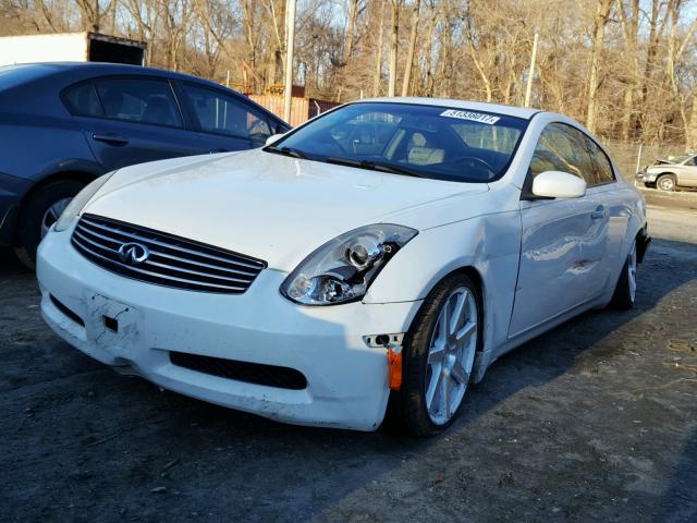 JNKCV54E47M905487 - 2007 INFINITI G35 WHITE photo 2