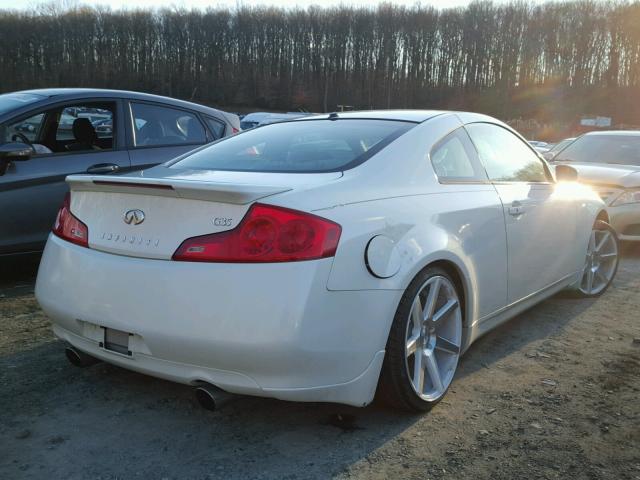 JNKCV54E47M905487 - 2007 INFINITI G35 WHITE photo 4