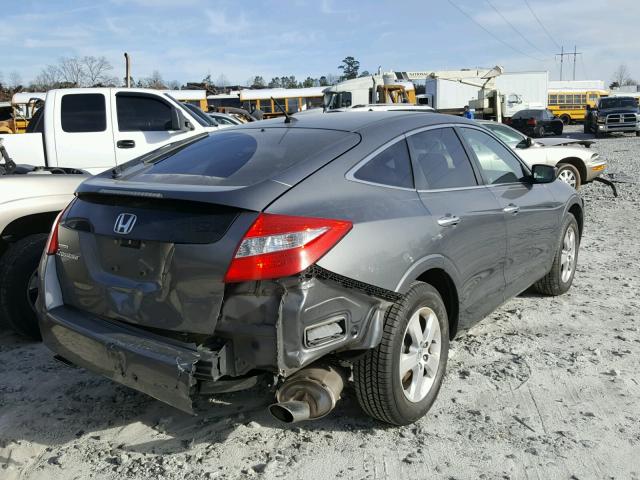 5J6TF1H30BL000415 - 2011 HONDA ACCORD CRO GRAY photo 4