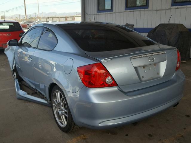 JTKDE167470157143 - 2007 SCION TC BLUE photo 3