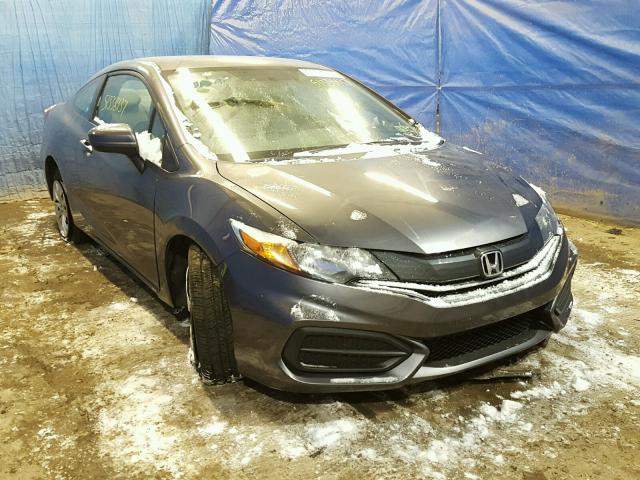 2HGFG3B56FH512416 - 2015 HONDA CIVIC LX GRAY photo 1