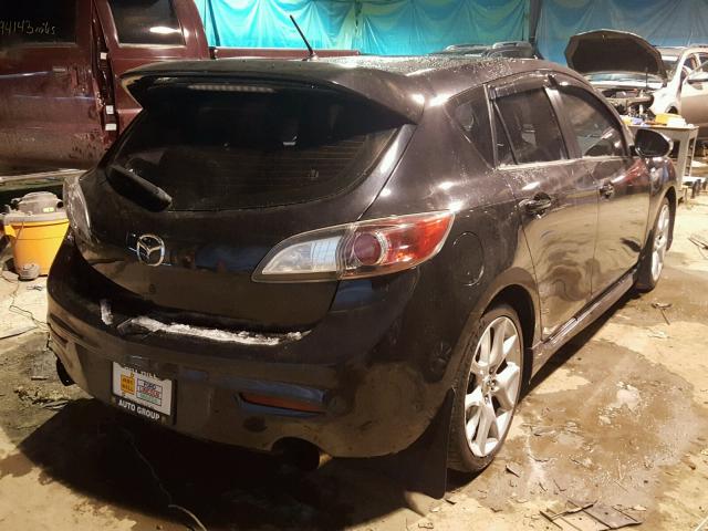 JM1BL1H3XA1346721 - 2010 MAZDA SPEED 3 BLACK photo 4