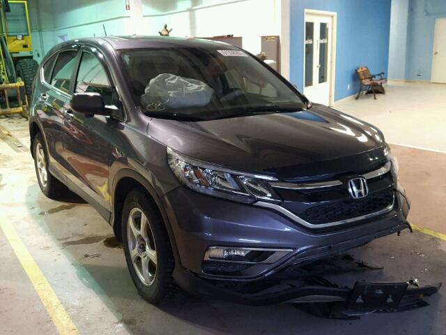 2HKRM4H56GH102368 - 2016 HONDA CR-V EX GRAY photo 1