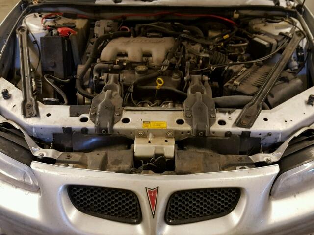 1G2WK52JX1F192389 - 2001 PONTIAC GRAND PRIX SILVER photo 7