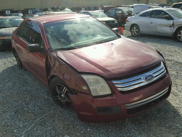 3FAHP06Z97R179224 - 2007 FORD FUSION S RED photo 1