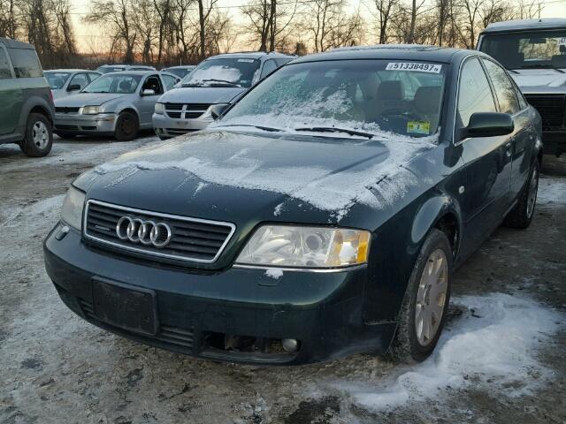 WAUEH64B01N004175 - 2001 AUDI A6 2.8 QUA GREEN photo 2