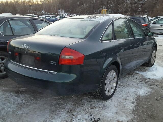 WAUEH64B01N004175 - 2001 AUDI A6 2.8 QUA GREEN photo 4